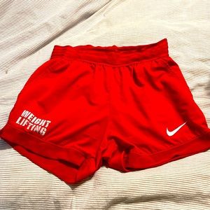 Nike lifting shorts